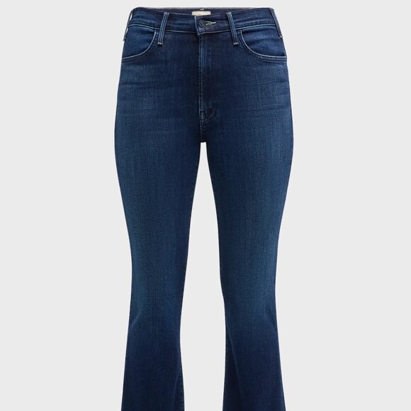 MOTHER "The Hustler Ankle" jeans in dark-wash denim - Picture 2 of 7